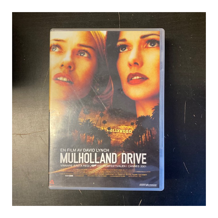 Mulholland Drive DVD (VG+/M-) -jännitys/draama-