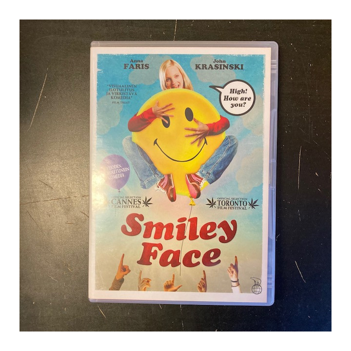Smiley Face DVD (VG+/M-) -komedia-
