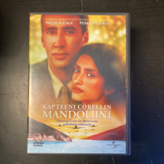 Kapteeni Corellin mandoliini DVD (VG+/M-) -draama-