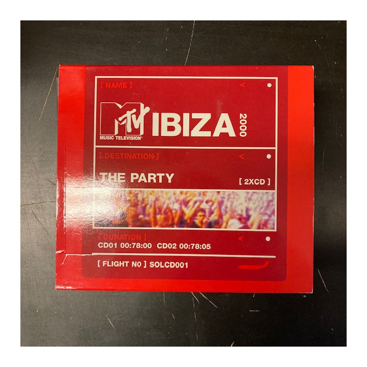 V/A - MTV Ibiza 2000 (The Party) 2CD (VG+/VG+)