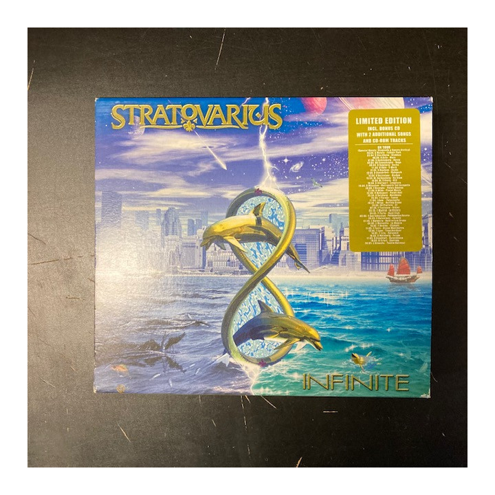 Stratovarius - Infinite (limited edition) 2CD (M-/VG+) -power metal-