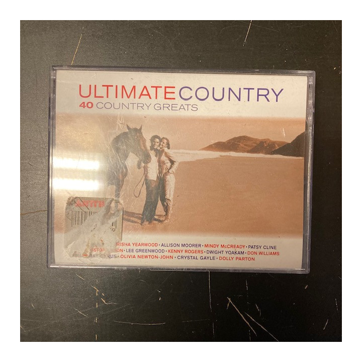 V/A - Ultimate Country (40 Country Greats) 2xC-kasetti (VG+/M-)