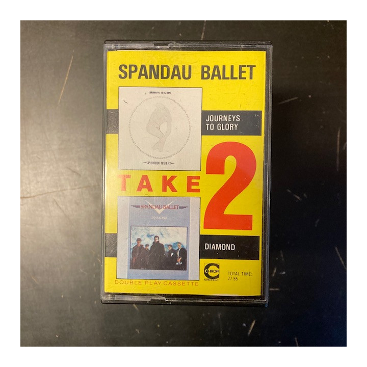 Spandau Ballet - Journeys To Glory / Diamond C-kasetti (VG+/M-) -new wave-