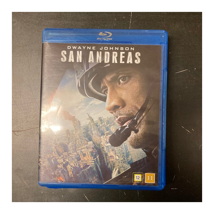 San Andreas Blu-ray (VG+/M-) -toiminta-