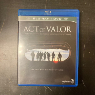 Act Of Valor Blu-ray+DVD (M-/M-) -toiminta-