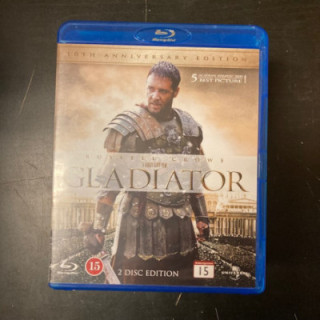 Gladiaattori (10th anniversary edition) Blu-ray (M-/M-) -seikkailu-