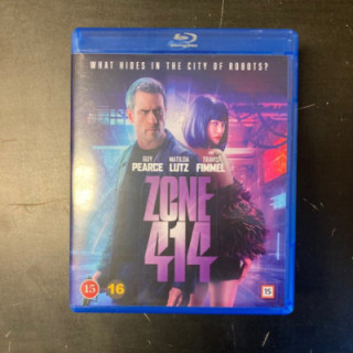 Zone 414 Blu-ray (M-/M-) -jännitys/sci-fi-