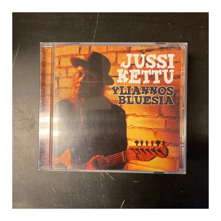 Jussi Kettu - Yliannos bluesia CD (VG/VG+) -blues rock-