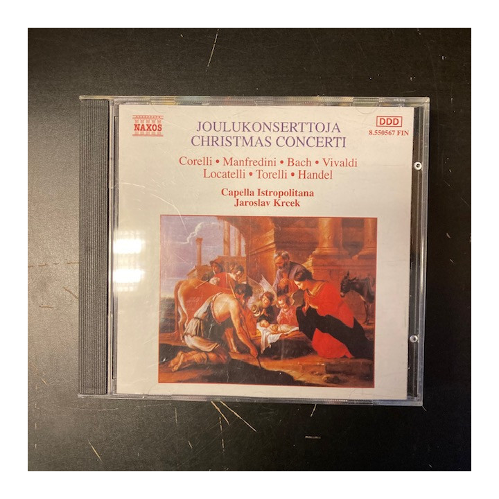 Capella Istropolitana - Joulukonserttoja CD (M-/VG+) -joululevy-