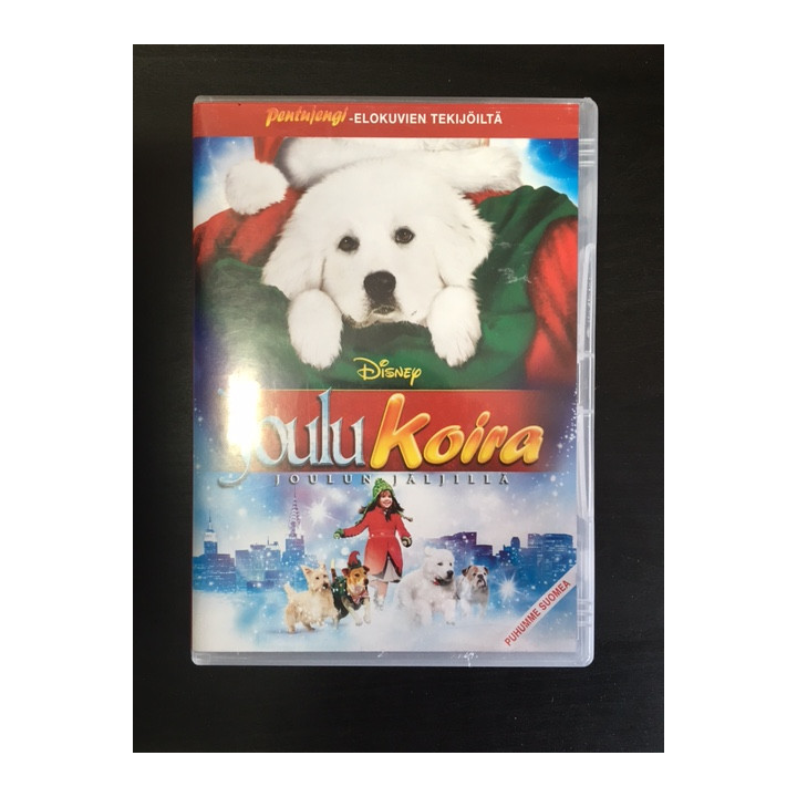 Joulukoira joulun jäljillä DVD (VG/M-) -seikkailu-