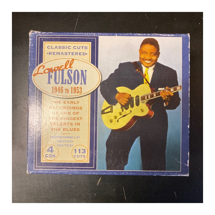 Lowell Fulson - Classic Cuts (1946-1953) 4CD (VG+-M-/VG-M-) -blues-