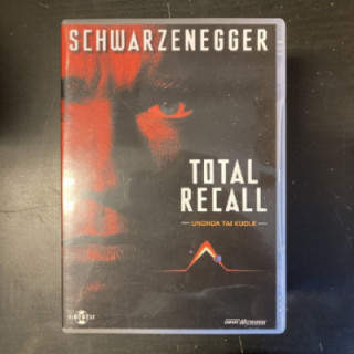 Total Recall - unohda tai kuole DVD (M-/M-) -toiminta/sci-fi-