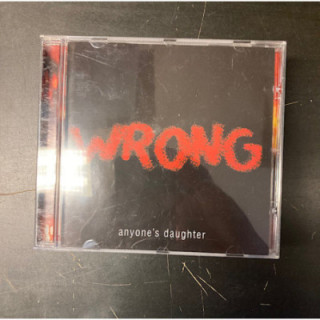 Anyone's Daughter - Wrong CD (VG+/M-) -prog rock-