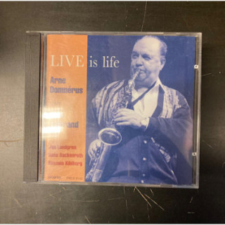 Arne Domnerus With Lars Erstrand - Live Is Life CD (VG/VG+) -jazz-