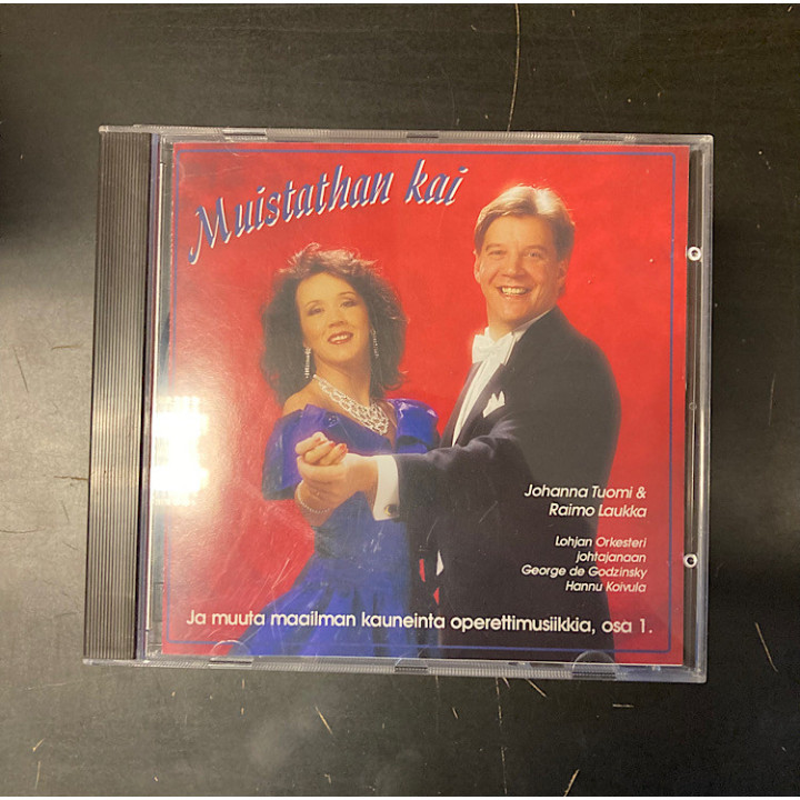 Johanna Tuomi & Raimo Laukka - Muistathan kai CD (M-/VG+) -klassinen-