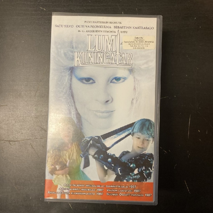 Lumikuningatar VHS (VG+/M-) -seikkailu-
