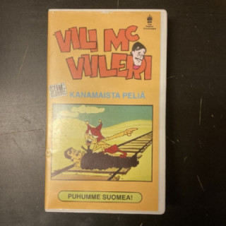 Vili Mc Viileri - Kanamaista peliä VHS (VG+/M-) -animaatio-