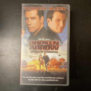 Broken Arrow - operaatio erämaassa VHS (VG+/M-) -toiminta-