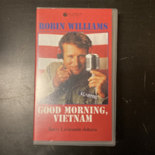 Hyvää huomenta, Vietnam VHS (VG+/M-) -komedia/draama-