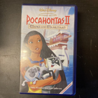Pocahontas II - matka uuteen maailmaan VHS (VG+/M-) -animaatio-