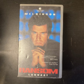 Ransom - lunnaat VHS (VG+/M-) -toiminta/jännitys-