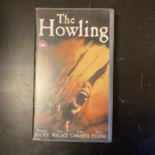 Howling VHS (VG+/M-) -kauhu- (ei tekstitystä)