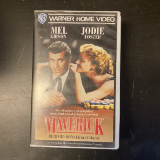 Maverick VHS (VG+/M-) -western-