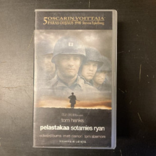Pelastakaa sotamies Ryan VHS (VG+/M-) -sota-