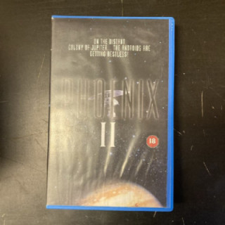 Phoenix II VHS (VG+/M-) -toiminta/sci-fi- (ei suomenkielistä tekstitystä)
