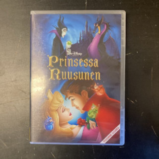 Prinsessa Ruusunen DVD (VG/M-) -animaatio-