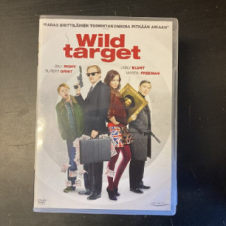 Wild Target DVD (M-/M-) -toiminta/komedia-