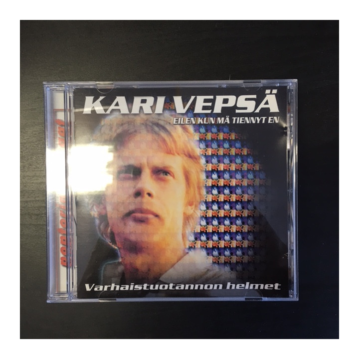 Kari Vepsä - Eilen kun mä tiennyt en CD (M-/VG+) -iskelmä-