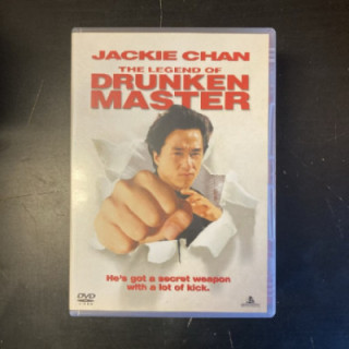 Legend Of Drunken Master DVD (M-/M-) -toiminta-