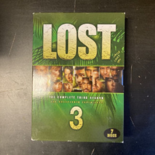 Lost - Kausi 3 7DVD (VG+-M-/VG+) -tv-sarja-