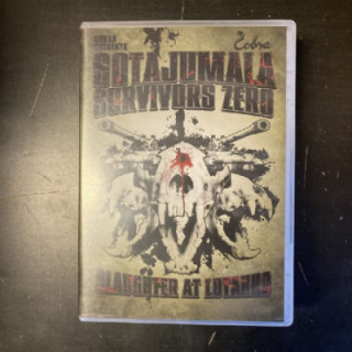 Sotajumala / Survivors Zero - Slaughter At Lutakko DVD (VG/M-) -death metal-