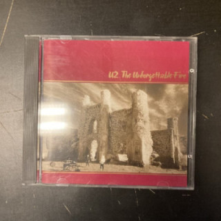 U2 - The Unforgettable Fire CD (VG+/VG+) -pop rock-