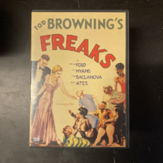 Freaks DVD (VG+/M-) -kauhu/draama- (ei suomenkielistä tekstitystä)