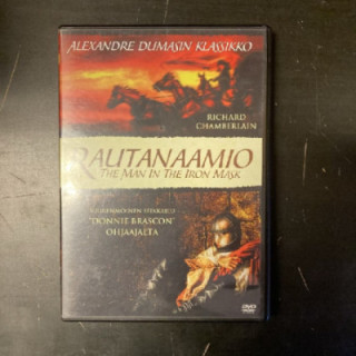 Rautanaamio (1977) DVD (VG/M-) -seikkailu-