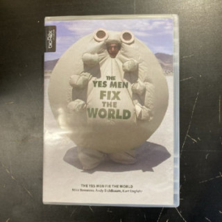 Yes Men Fix The World DVD (M-/M-) -dokumentti-