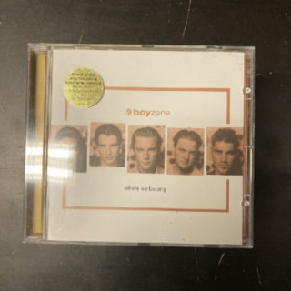 Boyzone - Where We Belong CD (VG+/M-) -pop-