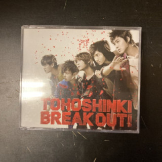 Tohoshinki - Breakout! CDS+DVD (VG+-M-/M-) -pop-