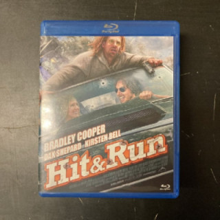 Hit & Run Blu-ray (M-/M-) -toiminta/komedia-