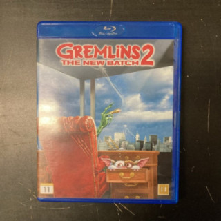 Gremlins 2 - uusi pesue Blu-ray (M-/M-) -kauhu/komedia-