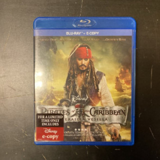 Pirates Of The Caribbean - Vierailla vesillä Blu-ray (M-/M-) -seikkailu-
