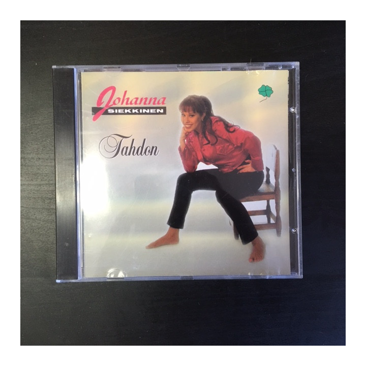 Johanna Siekkinen - Tahdon CD (VG+/VG) -iskelmä-