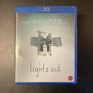 Lights Out Blu-ray (M-/M-) -kauhu-