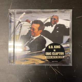 B.B. King & Eric Clapton - Riding With The King CD (VG/VG+) -blues rock-