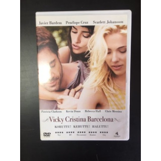 Vicky Cristina Barcelona DVD (VG+/M-) -komedia-