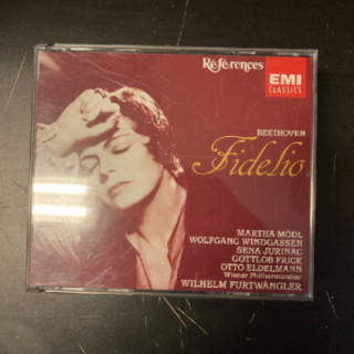 Beethoven - Fidelio 2CD (VG+-M-/M-) -klassinen-