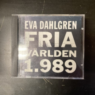 Eva Dahlgren - Fria världen 1.989 CD (VG+/VG+) -pop-